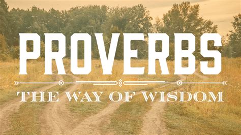 The Message of Proverbs Reader