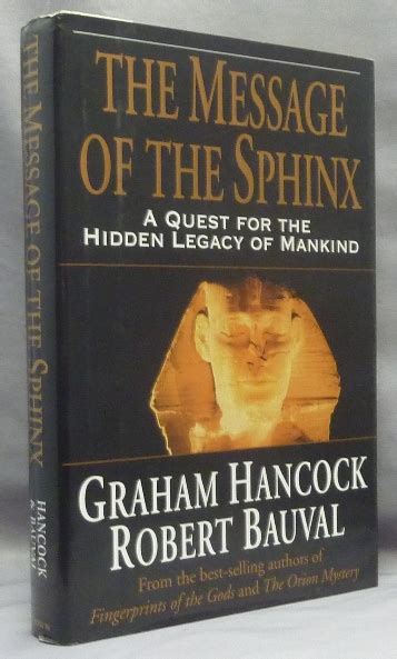 The Message of the Sphinx A Quest for the Hidden Legacy of Mankind Alternative History Epub