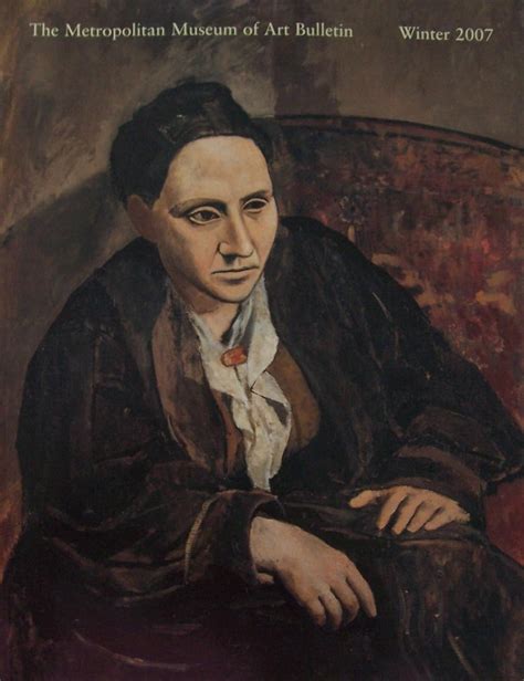 The Metropolitan Museum of Art Winter 2007 Volume LXIV Number 3 cover featuring Pablo Picasso Portrait of Gertrude Stein Vol LXIV