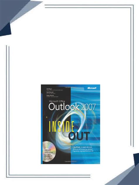 The Microsoft Outlook Handbook 1st Edition PDF