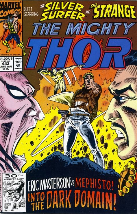 The Mighty Thor Issue 443 The Mephisto Waltz Late January 1992 Comic PDF