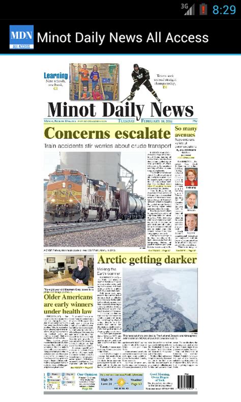 The Minot Daily News: Your Trusted Source for Local News and Inspiration