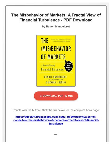 The Misbehavior of Markets A Fractal View of Financial Turbulence Doc