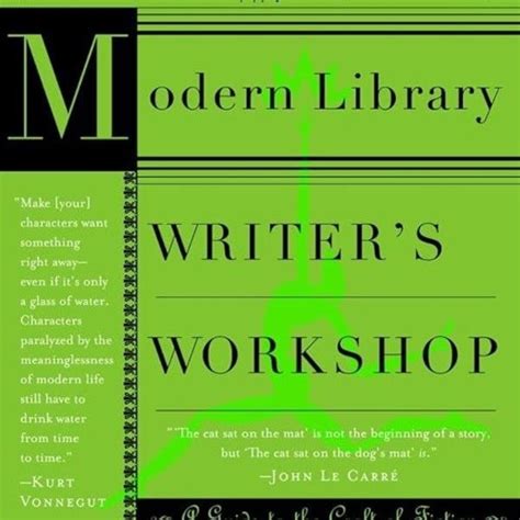 The Modern Library Writer's Workshop A Guide to the Cra Epub