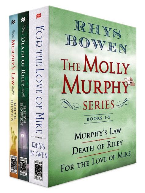 The Molly Murphy Series Books 1-3 Murphy s Law Death of Riley For the Love of Mike Molly Murphy Mysteries Reader