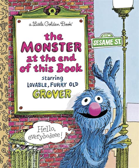 The Monster at the End of This Book (Sesame Street) (Big Bird&am Doc