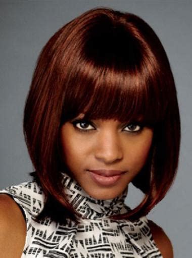 The Most Durable Auburn Lace Front Chin Length Wigs