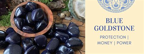 The Mystical Lore of Blue Goldstone