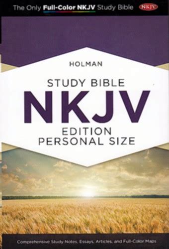 The NKJV Study Bible Personal Size Paperback Full-Color Edition Reader
