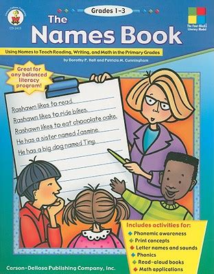 The Names Book Using Names to Teach Reading Writing and Math in the Primary Grades Reader