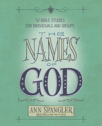 The Names of God 52 Bible Studies for Individuals and Groups PDF