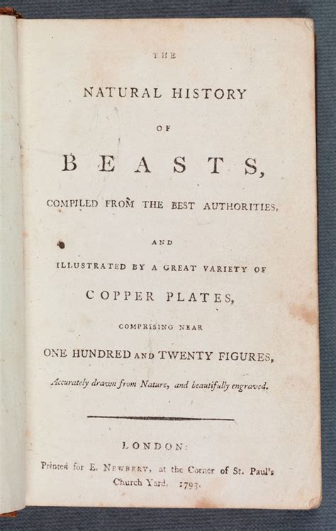 The Natural History of Beasts Compiled from the Best Authorities and Illustrated by a Great Variety of Copper Plates of 2 Volume 2 Kindle Editon