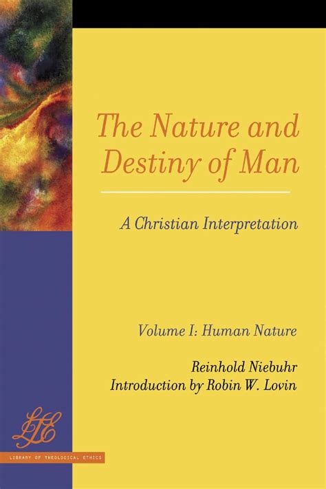 The Nature and Destiny of Man A Christian Interpretation 2 Volume Set Epub