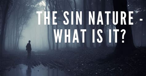 The Nature of Sin