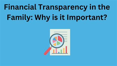 The Need for Financial Transparency