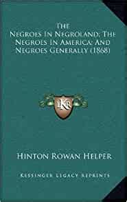 The Negroes In Negroland The Negroes In America PDF