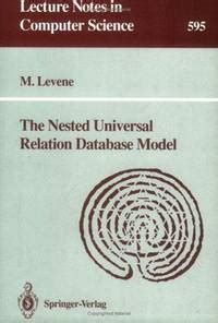 The Nested Universal Relation Database Model 1st Edition Epub