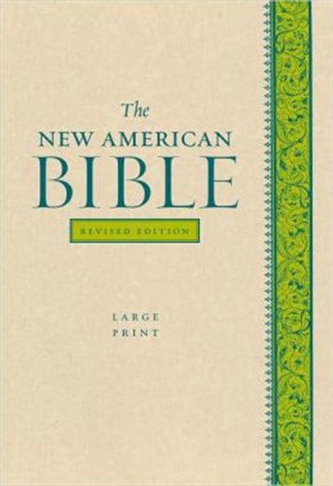 The New American Bible Revised Edition Large Print Edition Epub