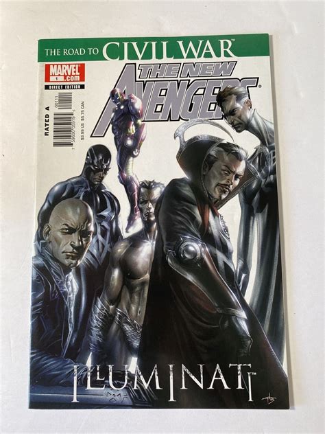 The New Avengers Illuminati 4 Civil War The Initiative Marvel Comics Epub