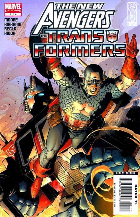 The New Avengers The Transformers 1 Man and Machine IDW Marvel Comics Doc