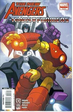 The New Avengers The Transformers 3 IDW Marvel Comics Doc