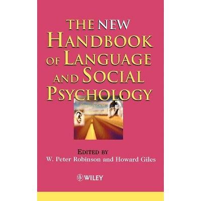 The New Handbook of Language and Social Psychology Kindle Editon