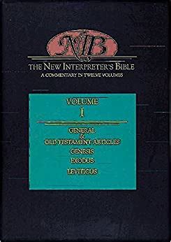 The New Interpreter s Bible Genesis to Leviticus Volume 1 Doc
