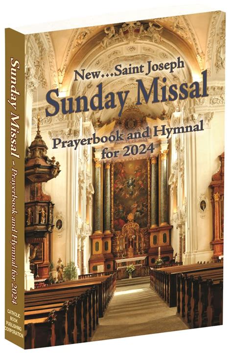 The New Saint Joseph Sunday Missal & Hymnal/Black/No. 820/22 PDF