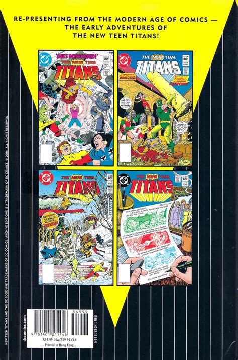 The New Teen Titans Archives Volume 3 DC Archive Editions Doc