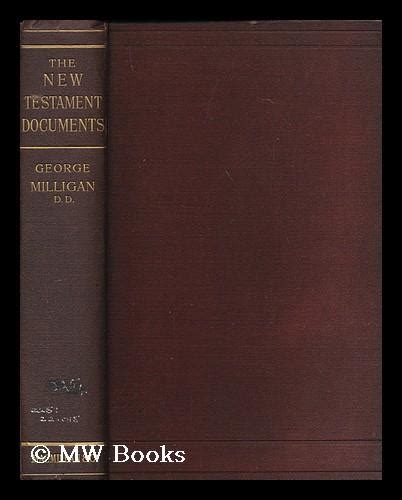 The New Testament Documents Their Origin And Early History 1913 Epub
