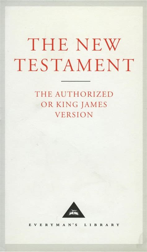 The New Testament The King James Version Everyman s Library Doc