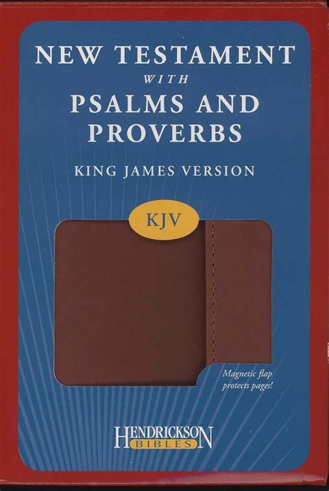 The New Testament with Psalms and Proverbs: King James Version Kindle Editon