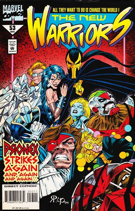 The New Warriors 53 November 1994 Reader