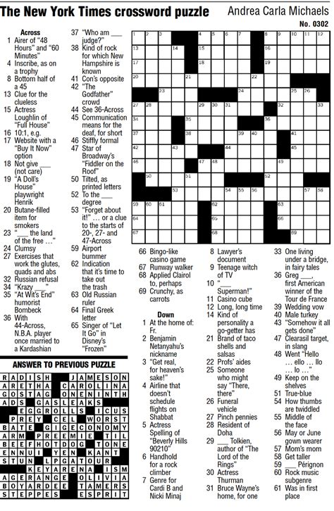 The New York Times 1001 Crossword Puzzles to Do Right Now The New York Times Crossword Puzzles Doc