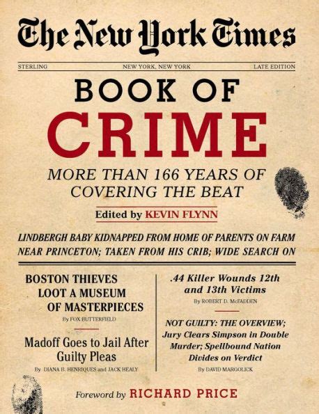 The New York Times Book of Crime More Than 166 Years of Covering the Beat Doc