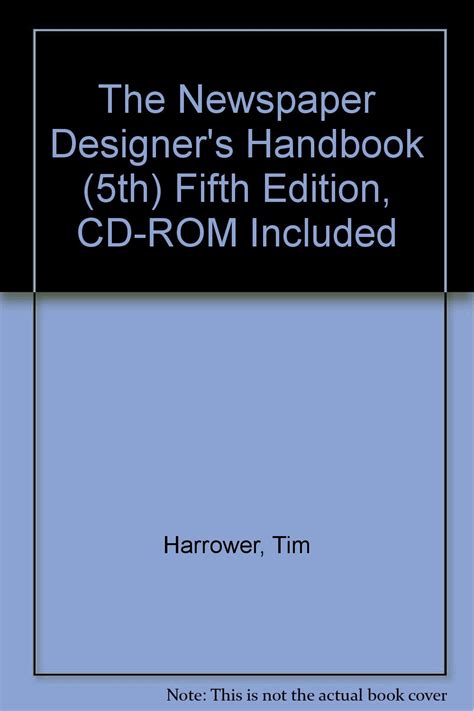 The Newspaper Designer s Handbook Fifth Edition Doc