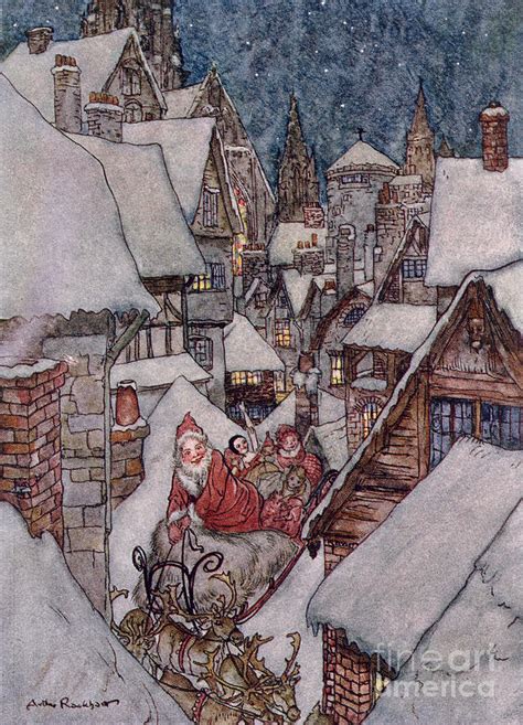The Night Before Christmas Illustrated by Arthur Rackham