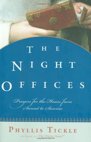 The Night Offices Prayers for the Hours from Sunset to Sunrise Epub