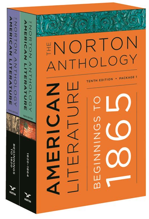 The Norton Anthology American Literature Package 1 Moby-Dick Reader