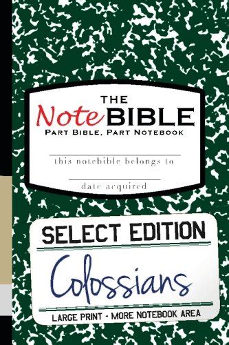The NoteBible Select Edition New Testament Romans Reader