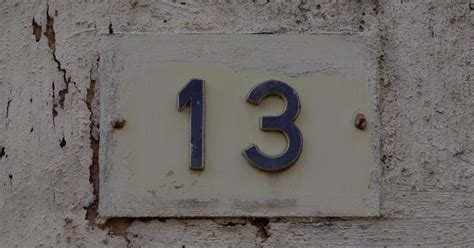 The Number 13: A Cultural Superstition