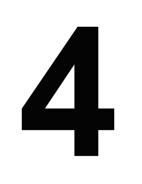 The Number 4: