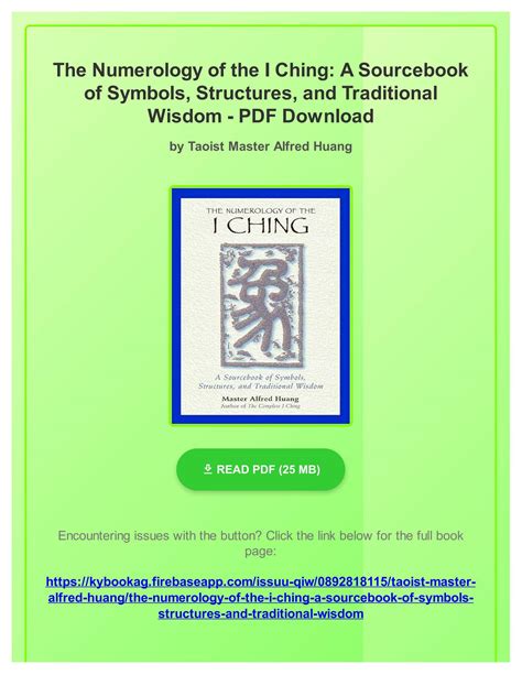 The Numerology of the I Ching A Sourcebook of Symbols PDF