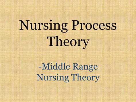 The Nursing Process Theory Reader