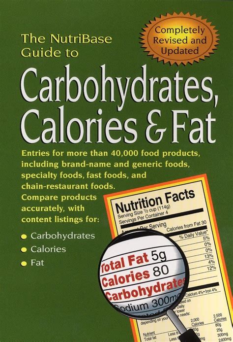 The NutriBase Guide to Carbohydrates Calories and Fat in Your Food PDF