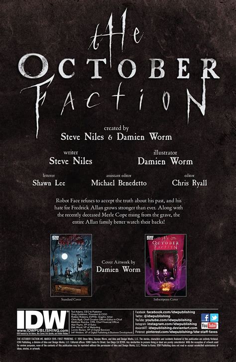 The October Faction 5 Kindle Editon