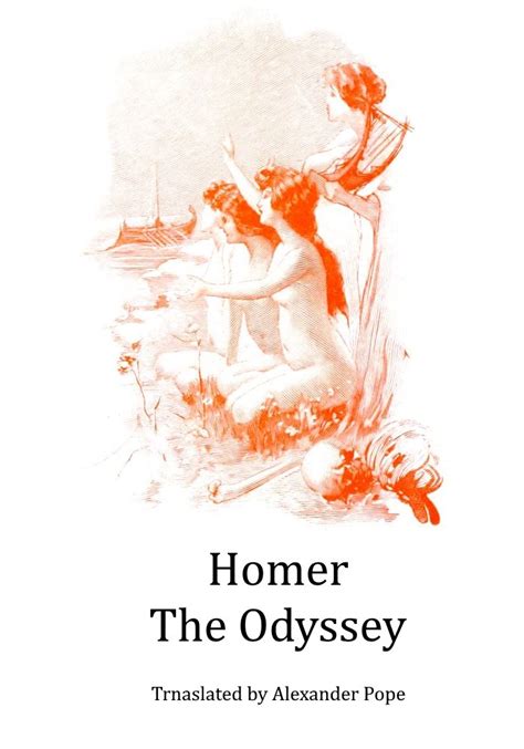 The Odyssey Translated by Alexander Pope 1898 edition illustrated