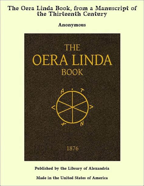 The Oera Linda Book, from a Manuscript of the Thirteenth Century Ebook Epub