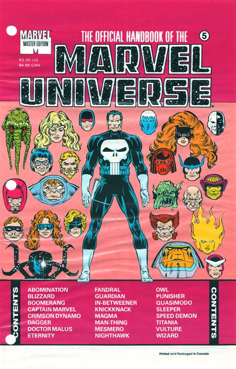The Official Handbook of the Marvel Universe Vol 1 5 Epub