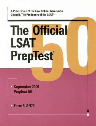 The Official LSAT PrepTest 50 Doc